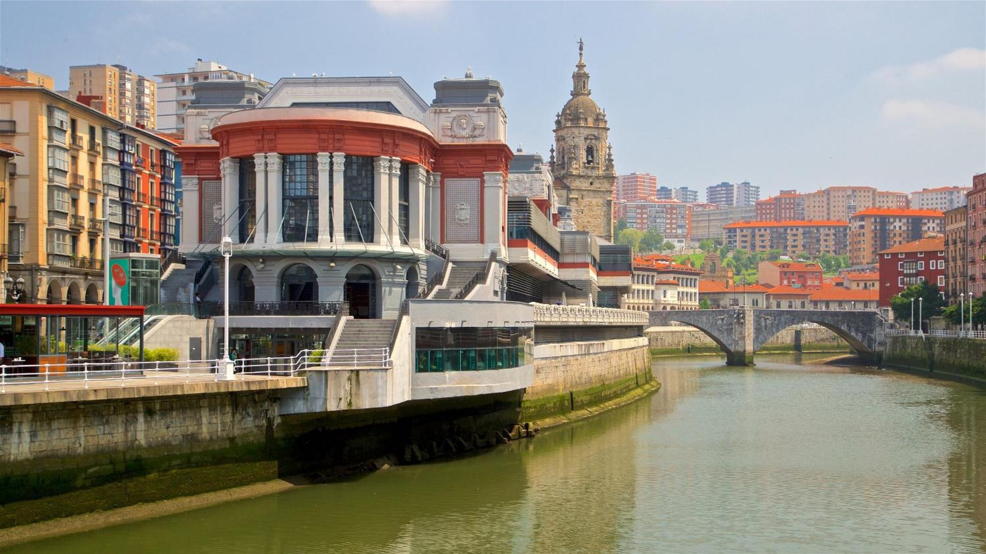 3 Hab Dobles, 2 Banos, Ac, Junto Al Casco Viejo Ol Apartment Bilbao Bagian luar foto